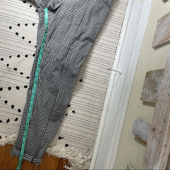 UO Silence & Noise Gingham High Waist Pants - Picture 9 of 9